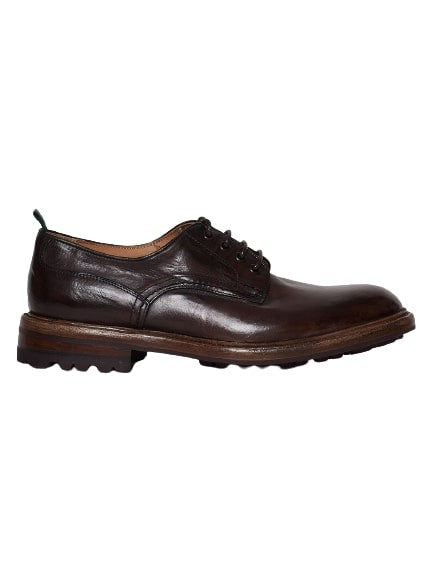 Green George Shoe Tied To Derby