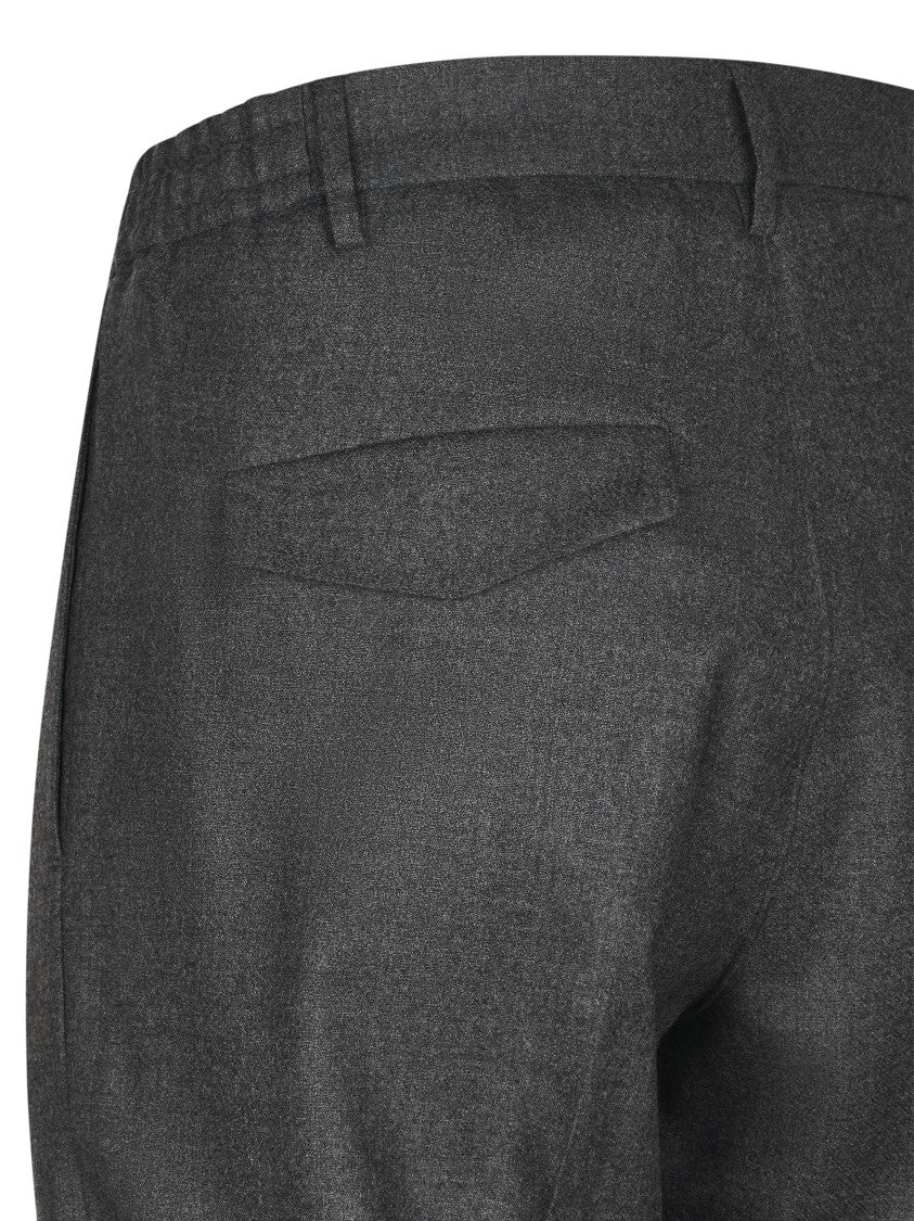 Tagliatore Tailored Fit Trousers In Fine Virgin Wool Blend