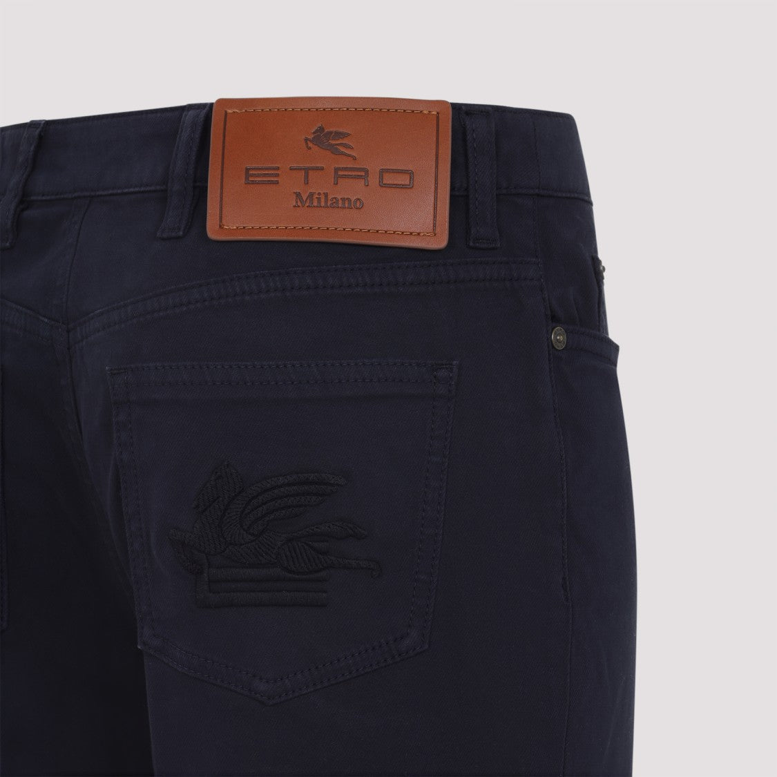 Etro High-Waisted Flared Denim Jeans