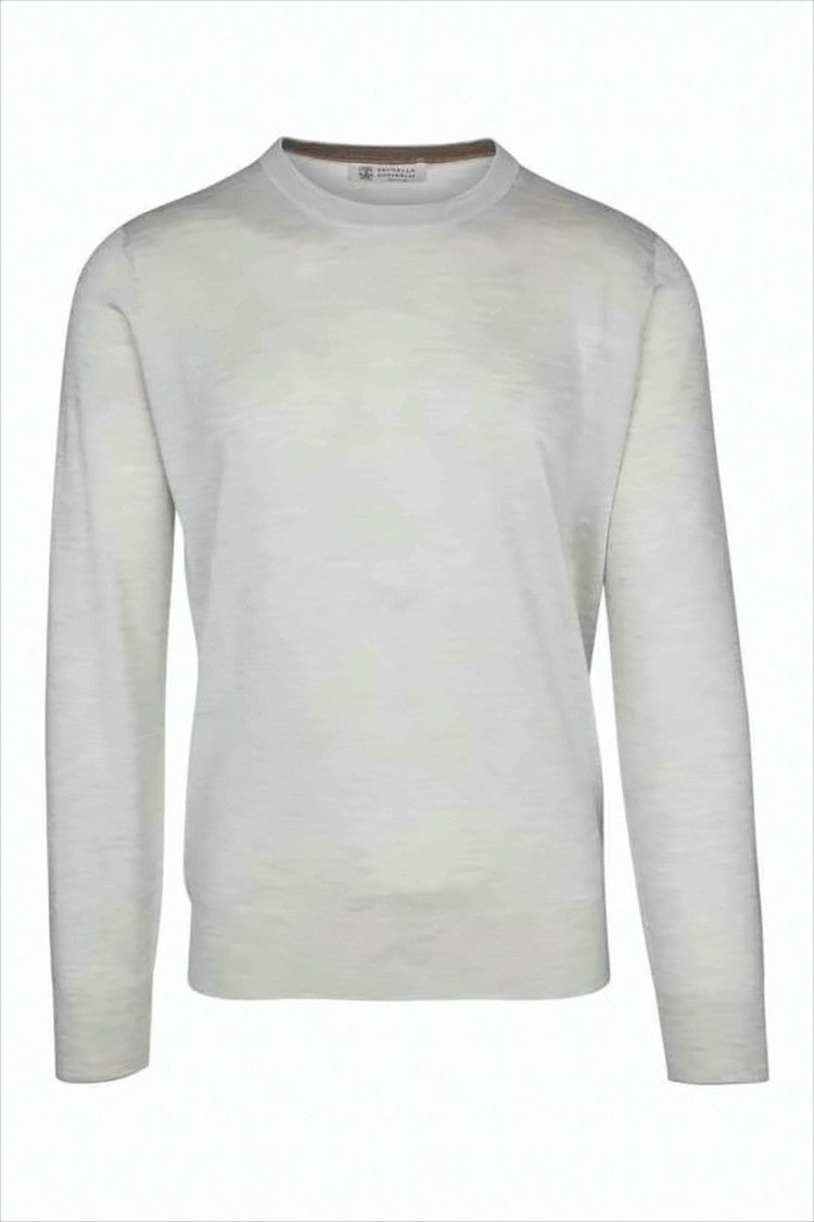 Brunello Cucinelli Cashmere-Silk Blend Lightweight Sweater