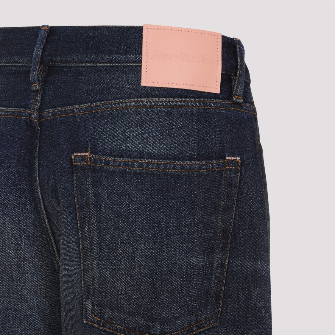 Acne Studios Dark Blue Cotton Trafalgar Jeans