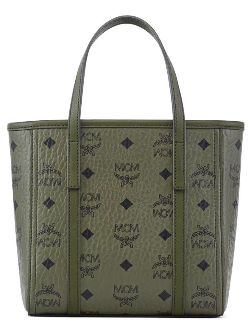 Mcm "Toni Top-Zip" Mini Bag In Visetos