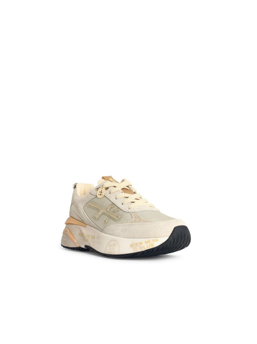 Premiata Moerund' Grey Suede Blend Sneakers