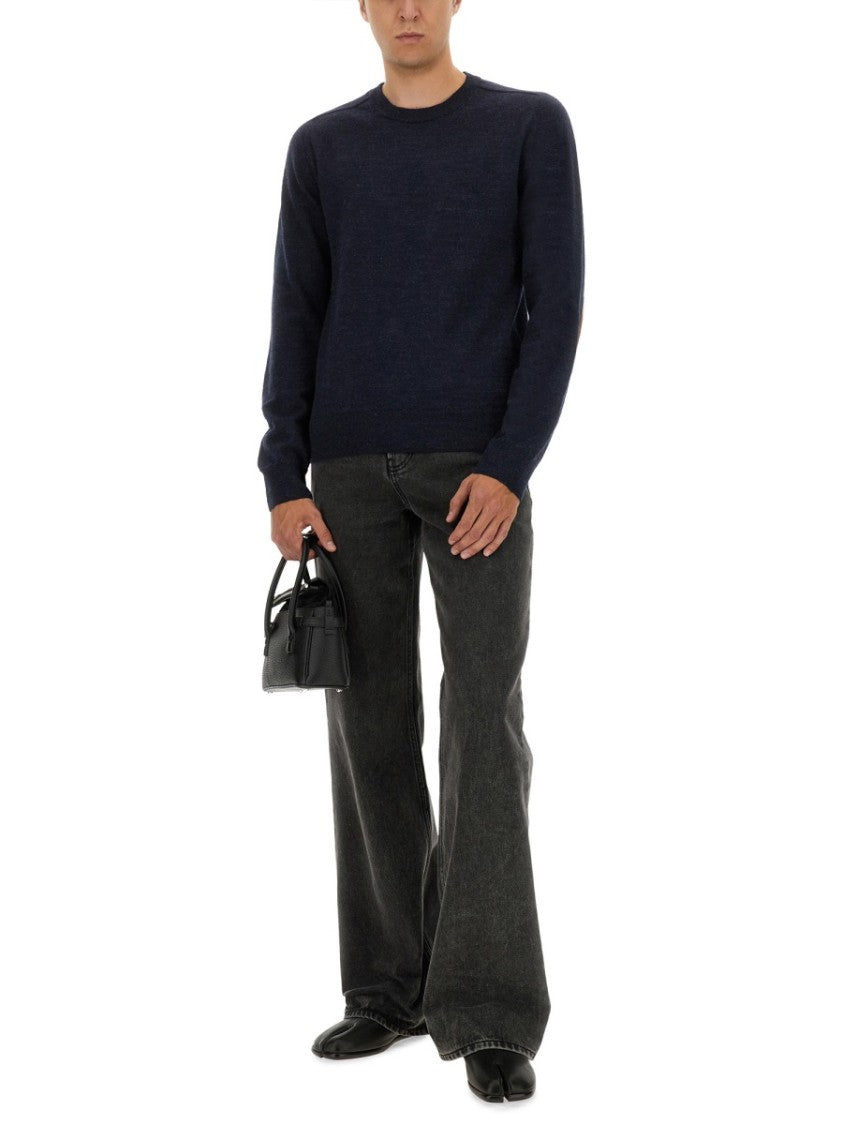 Maison Margiela Classic Crew Neck Wool Jersey