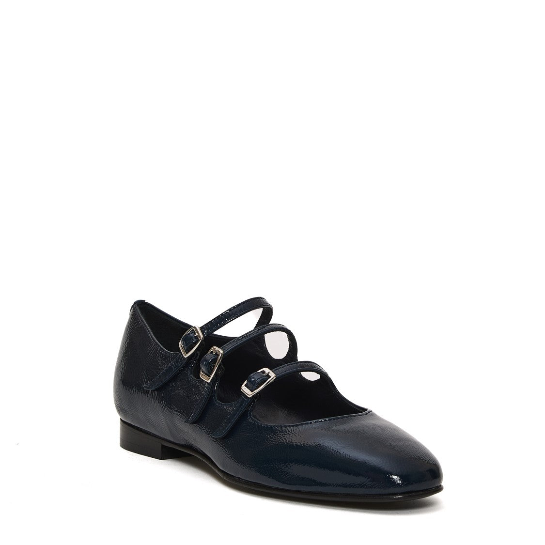 Carel Paris Mary Jane Vernice Blue Tacco 20 Mm