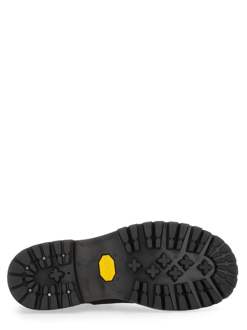Our Legacy Rugged Black Leather Quest Shoe