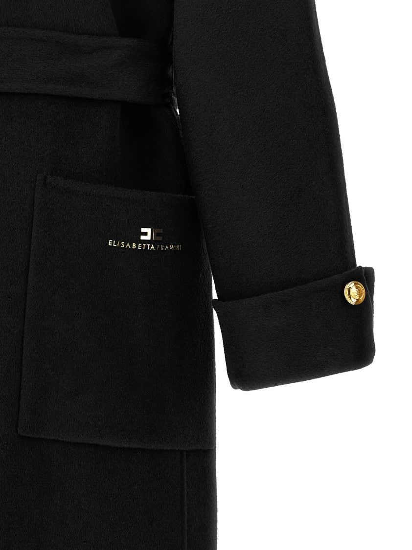 Elisabetta Franchi Dressing Gown Coat