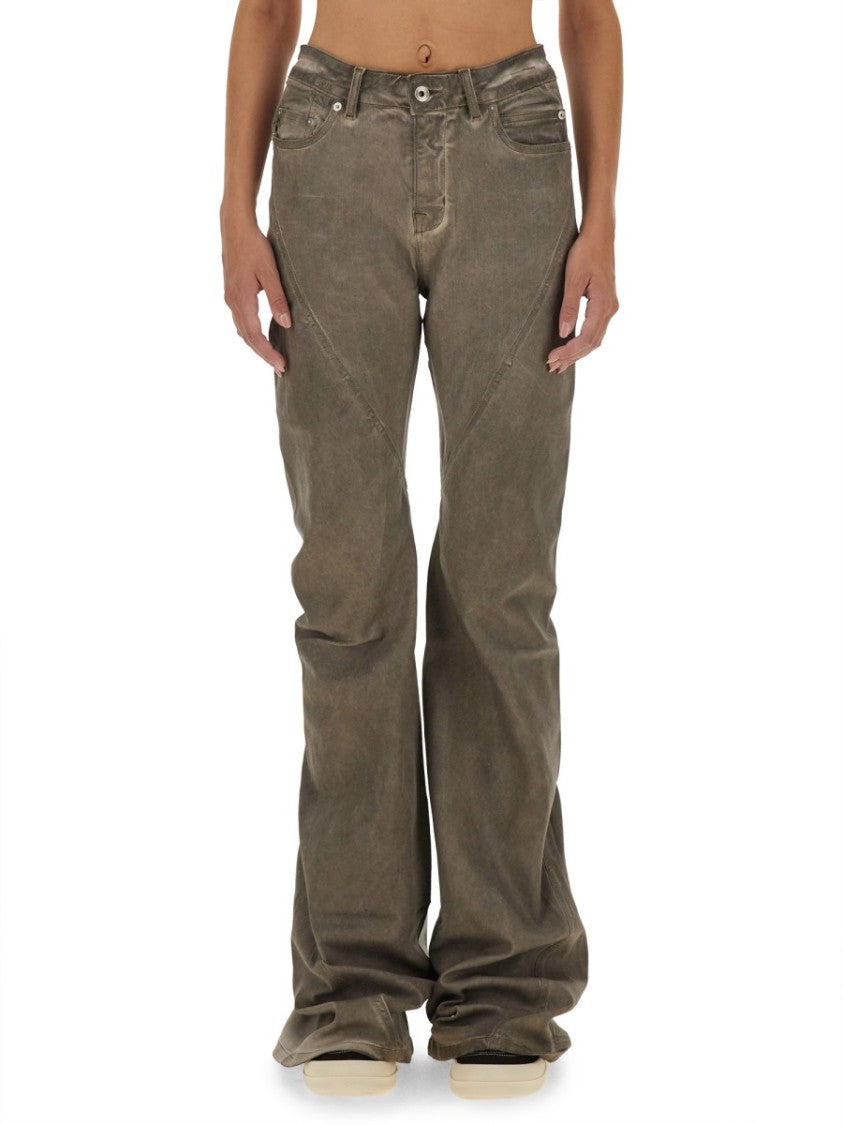Drkshdw By Rick Owens Bootcut Denim Pants