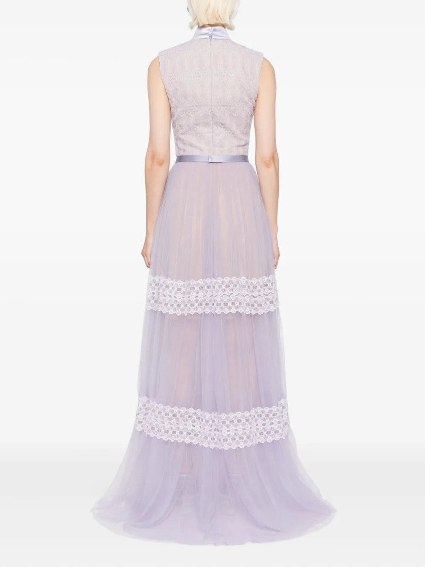 Saiid Kobeisy Lace Long Dress