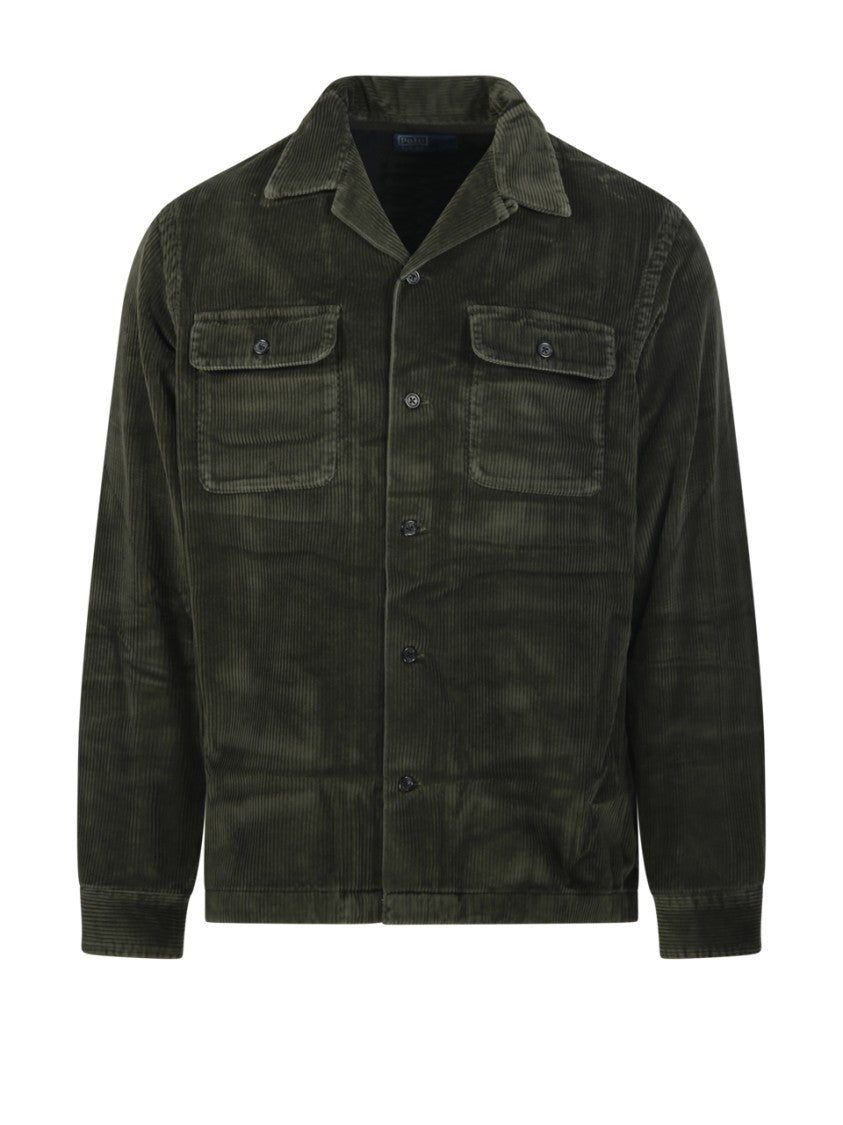 Polo Ralph Lauren Textured Long-Sleeve Corduroy Shirt