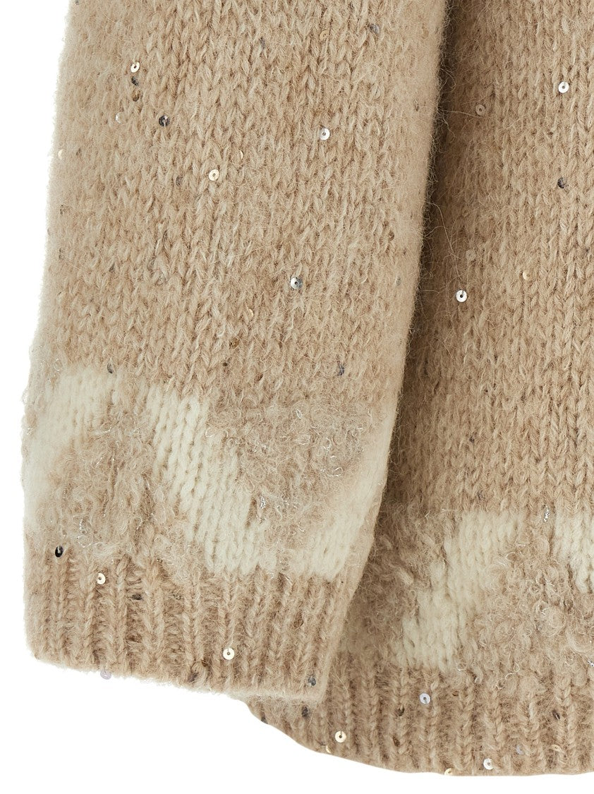 Peserico 'Punto Luce' Embroidery Sweater