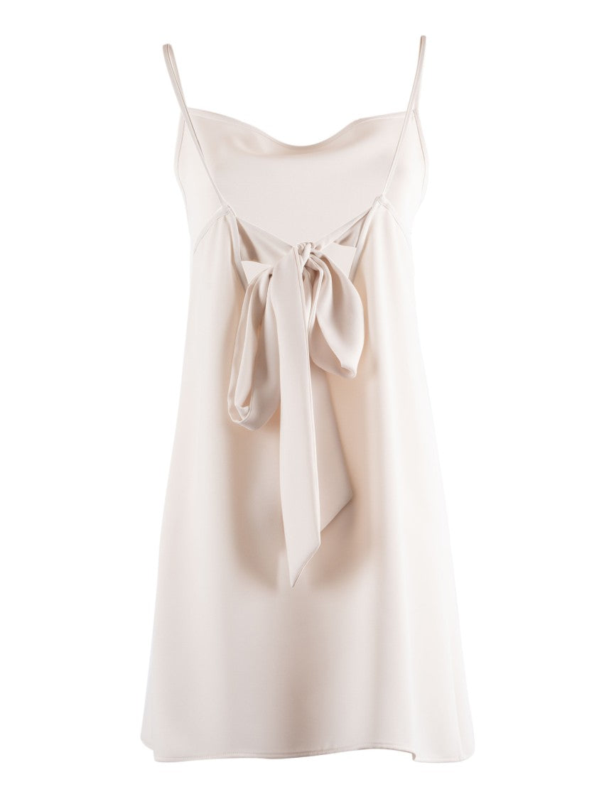 P.A.R.O.S.H. Mini Dress With Delicate Bow Detail