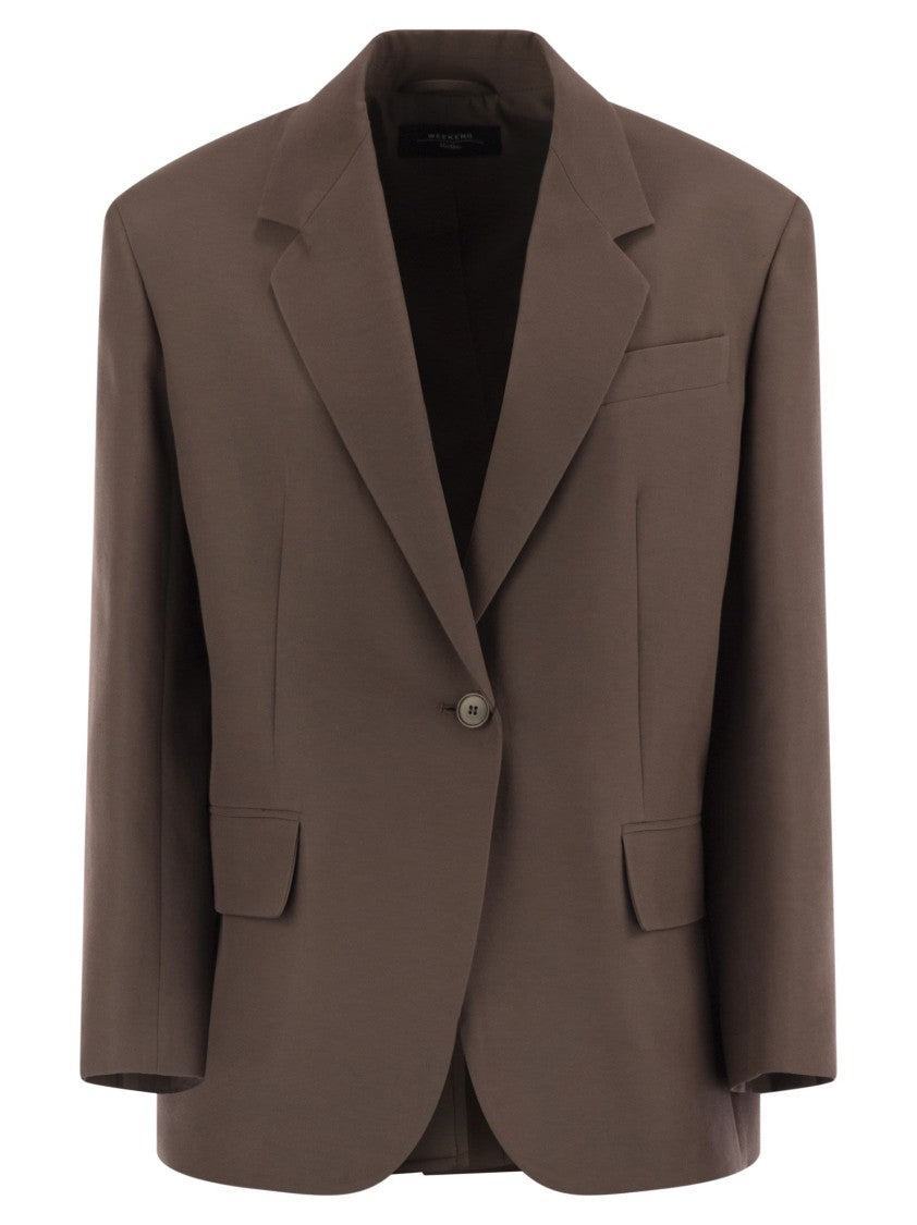 Max Mara Floc - Cotton Blend Over Blazer