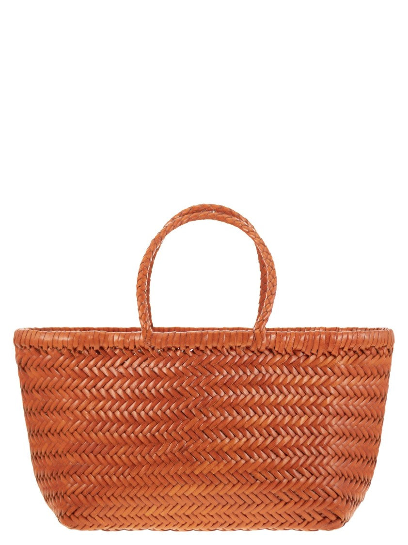 Dragon Triple Jump Small - Woven Leather Bag