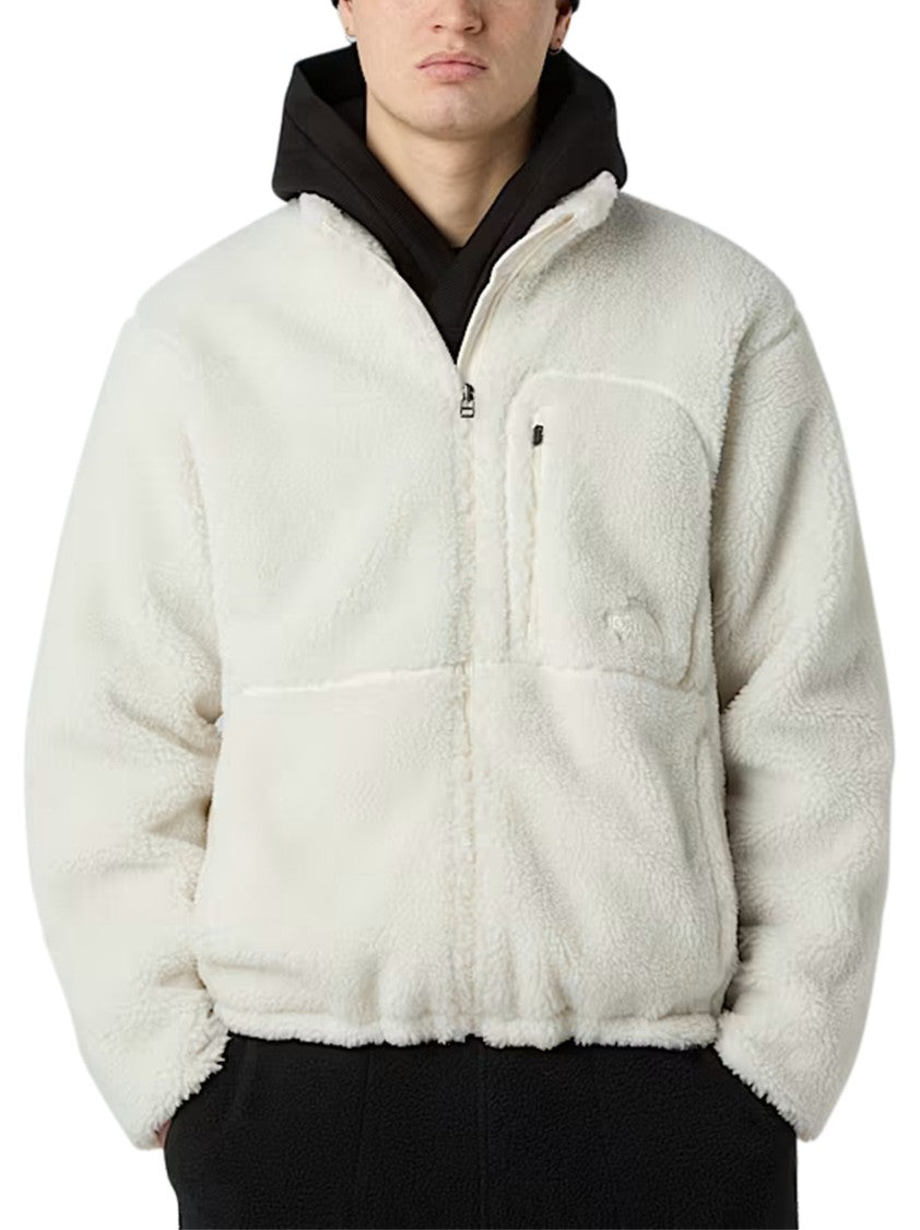 The North Face Plush Textured Jacket With Full-Zip Front