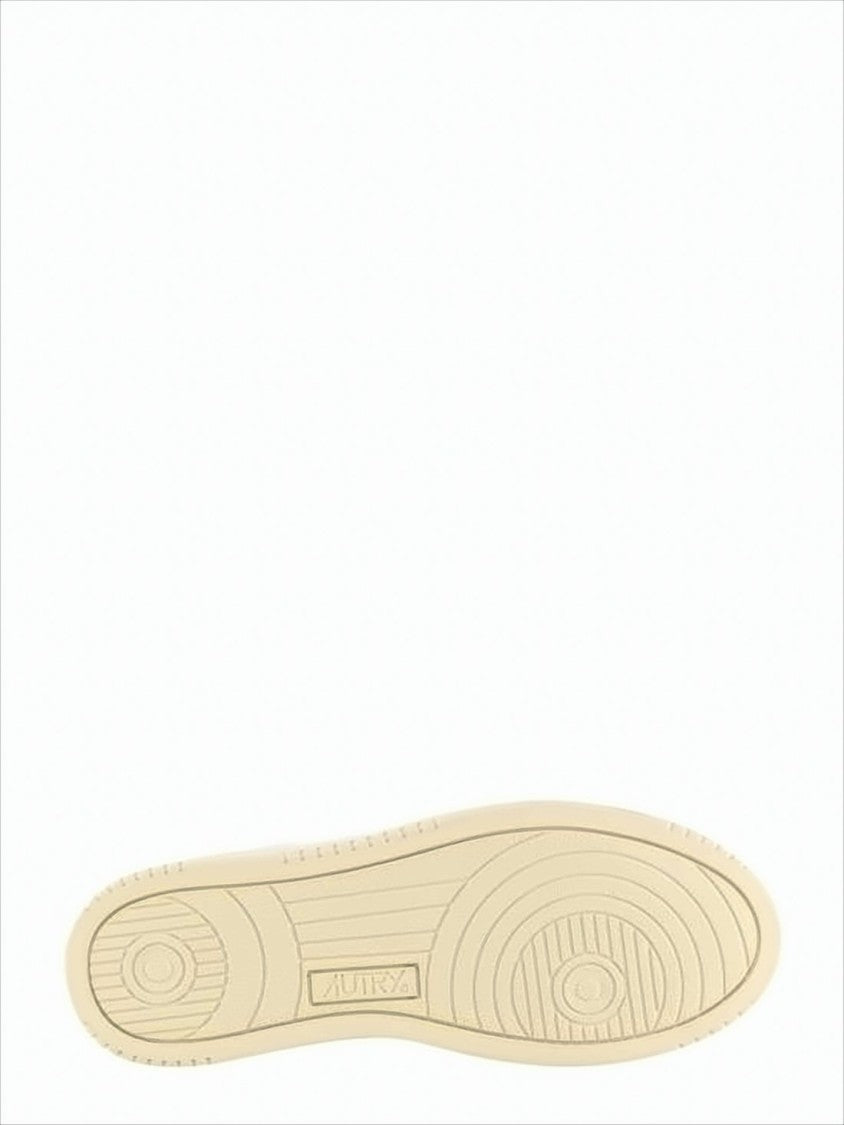 Autry Smooth Leather Low-Top Sneakers With Perforated Detailing