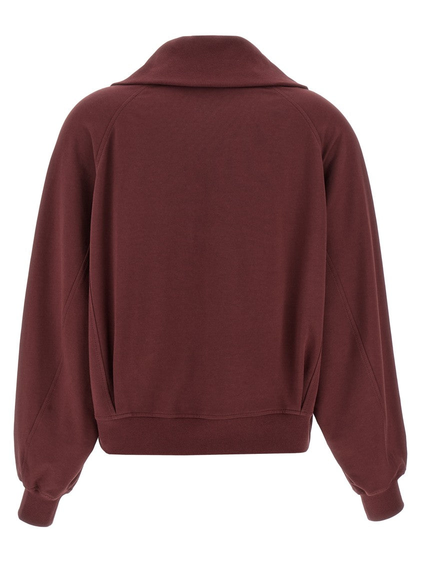 Brunello Cucinelli Shiny Flap Detail' Sweatshirt