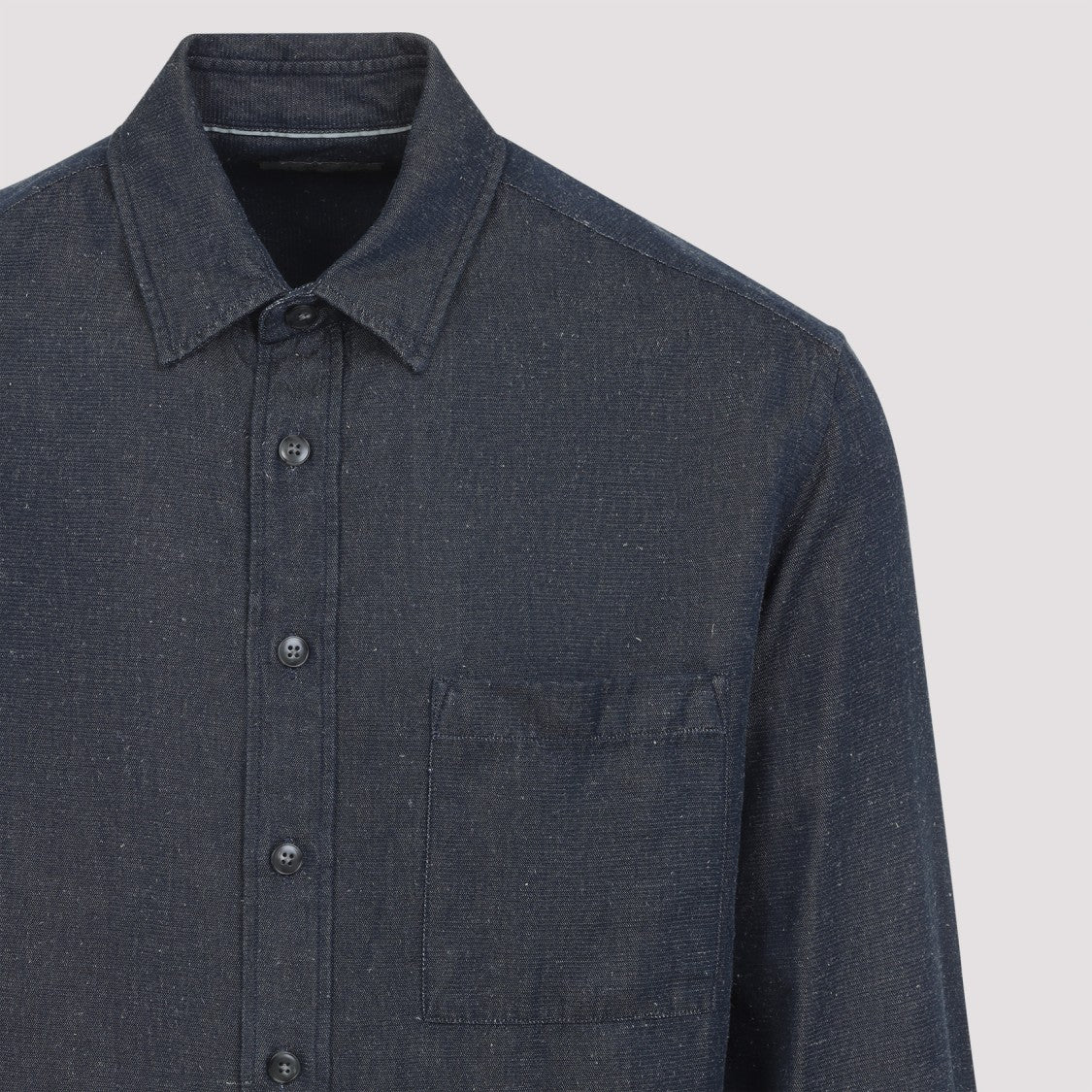 Canali Cotton Blend Casual Shirt