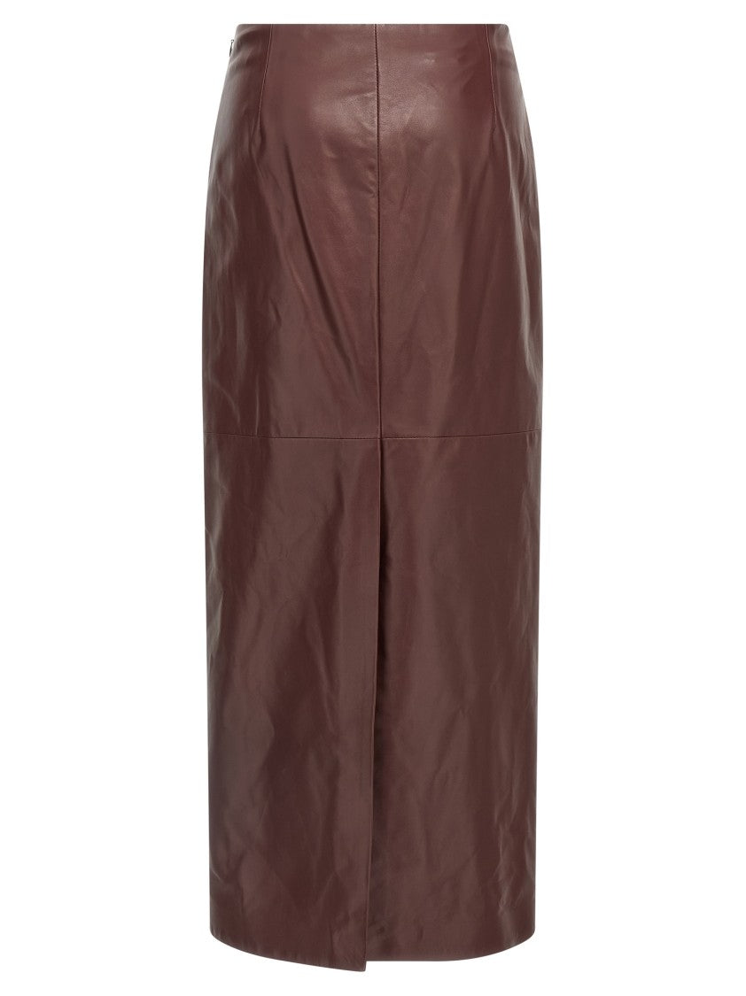 Brunello Cucinelli Column Long Skirt