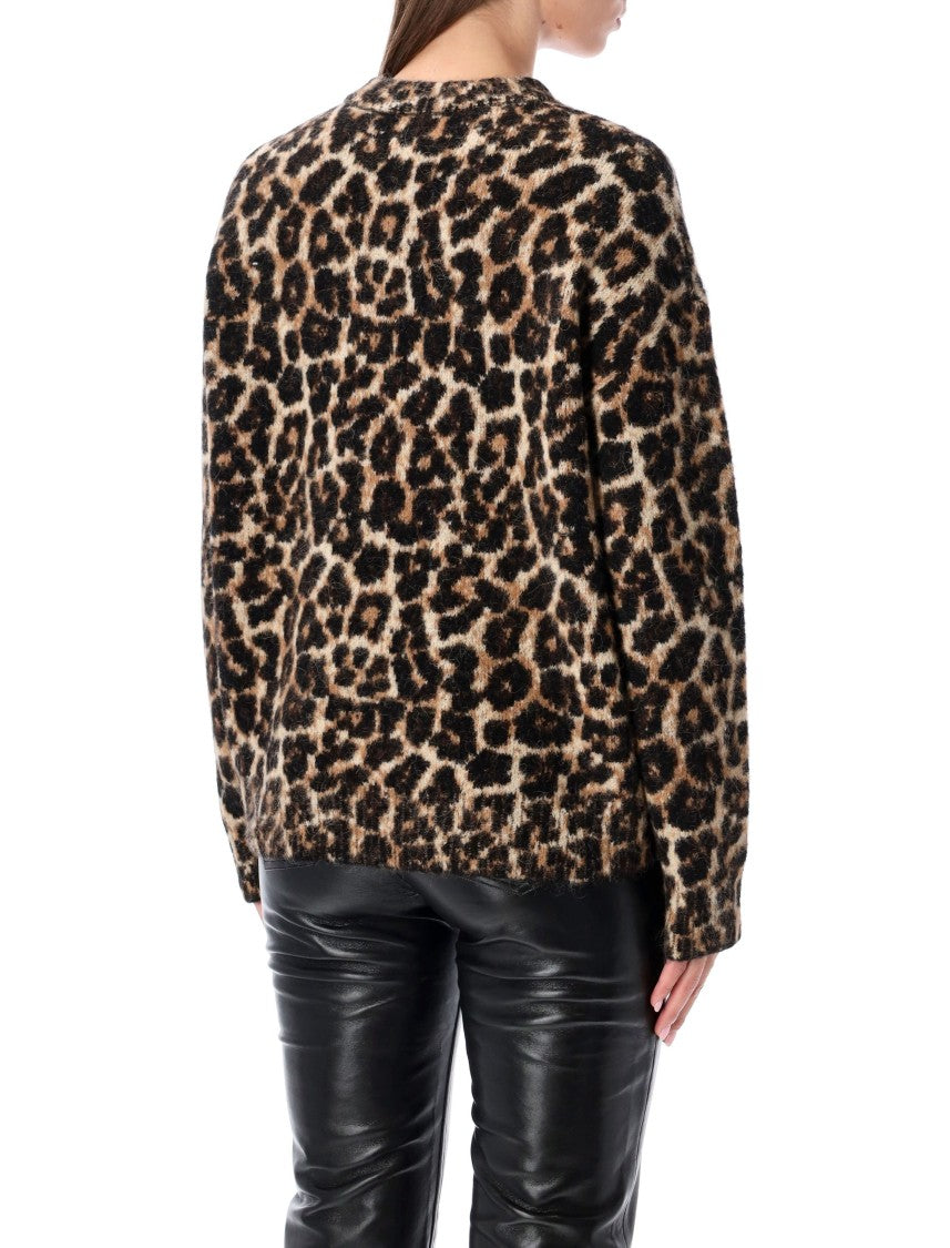 Anine Bing Sydney Crew Leo Sweater