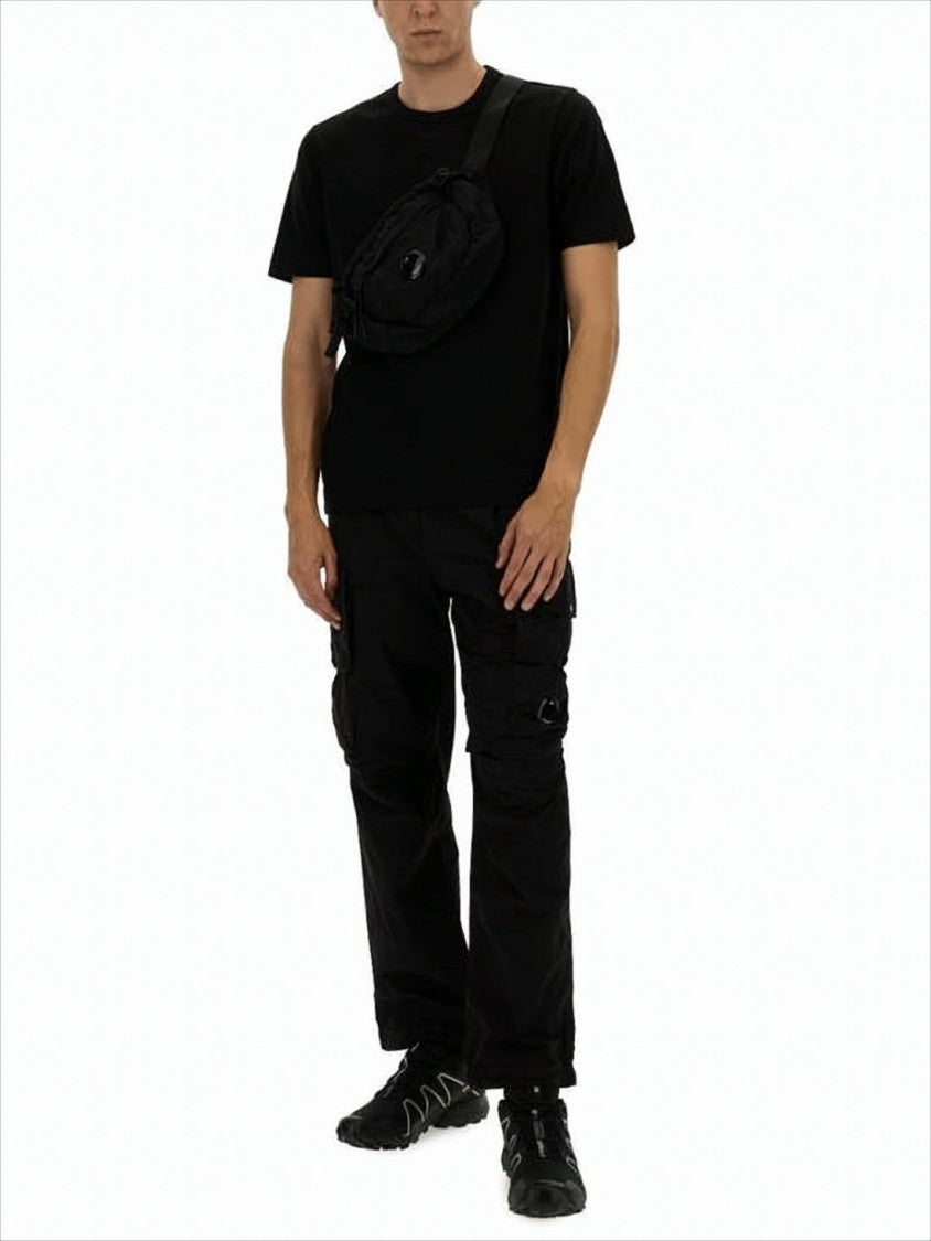 C.P. Company Utility-Inspired Straight Pants With Cargo Pockets