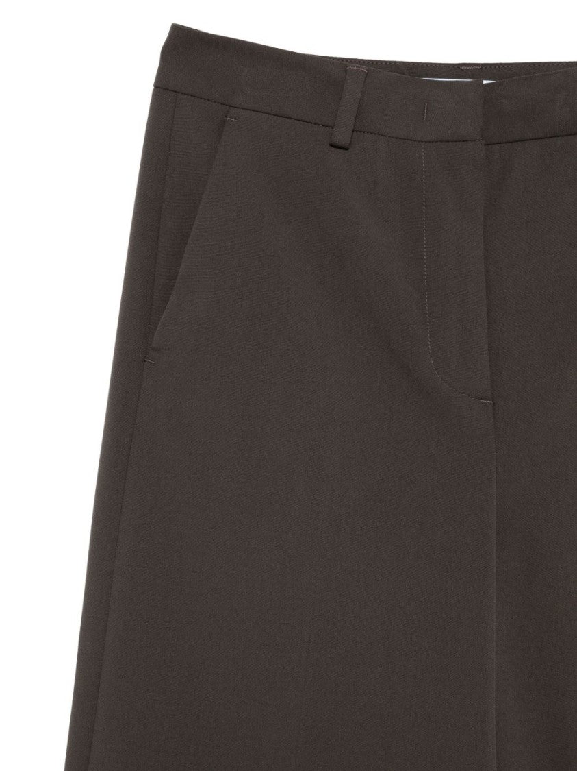 Blugirl Tailored Wide-Leg Cropped Pants