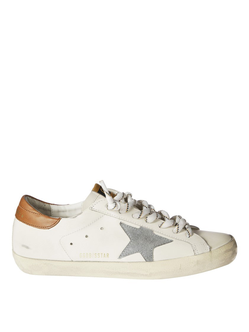 Golden Goose Superstar Leather Uppe Toe Sneakers