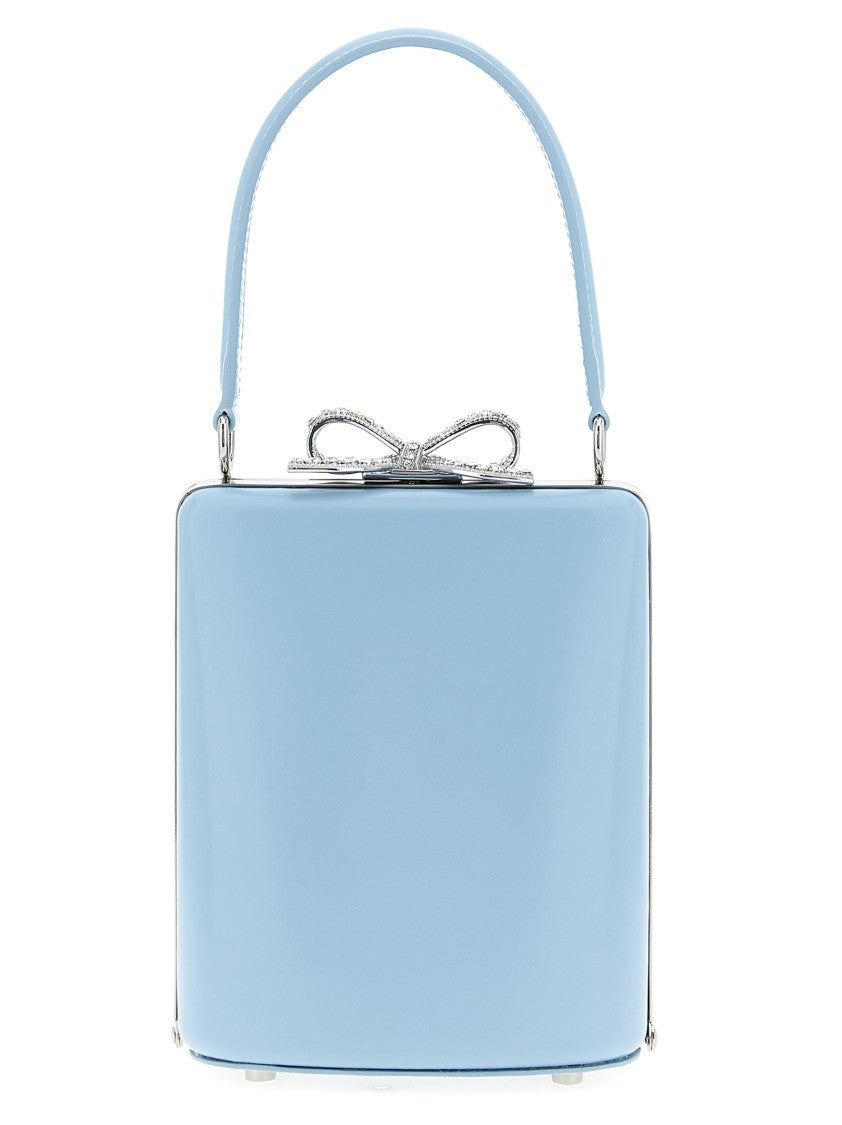 Self-Portrait 'Blue Leather Bag' Handbag