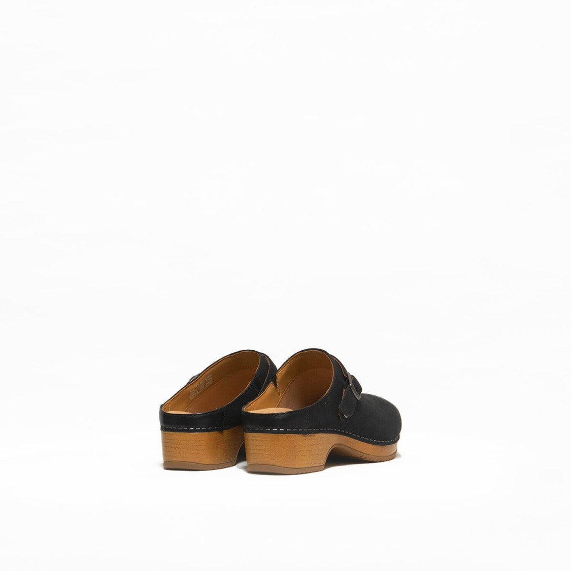 Dansko Berry Sabot In Black Nubuck