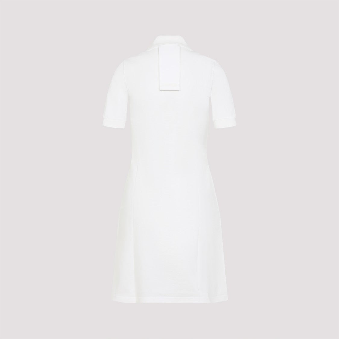 Courrèges Knee-Length Cotton Piqué Polo Dress With Classic Collar