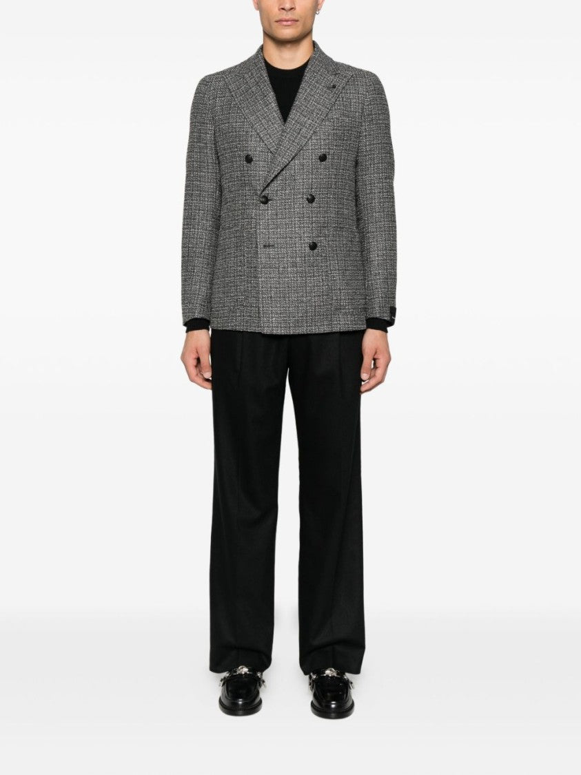 Pt Torino Straight-Leg Trousers In Wool-Cashmere Blend