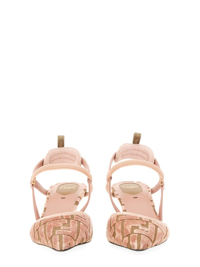 Fendi "Hummingbird Lite" Slingback Shoe