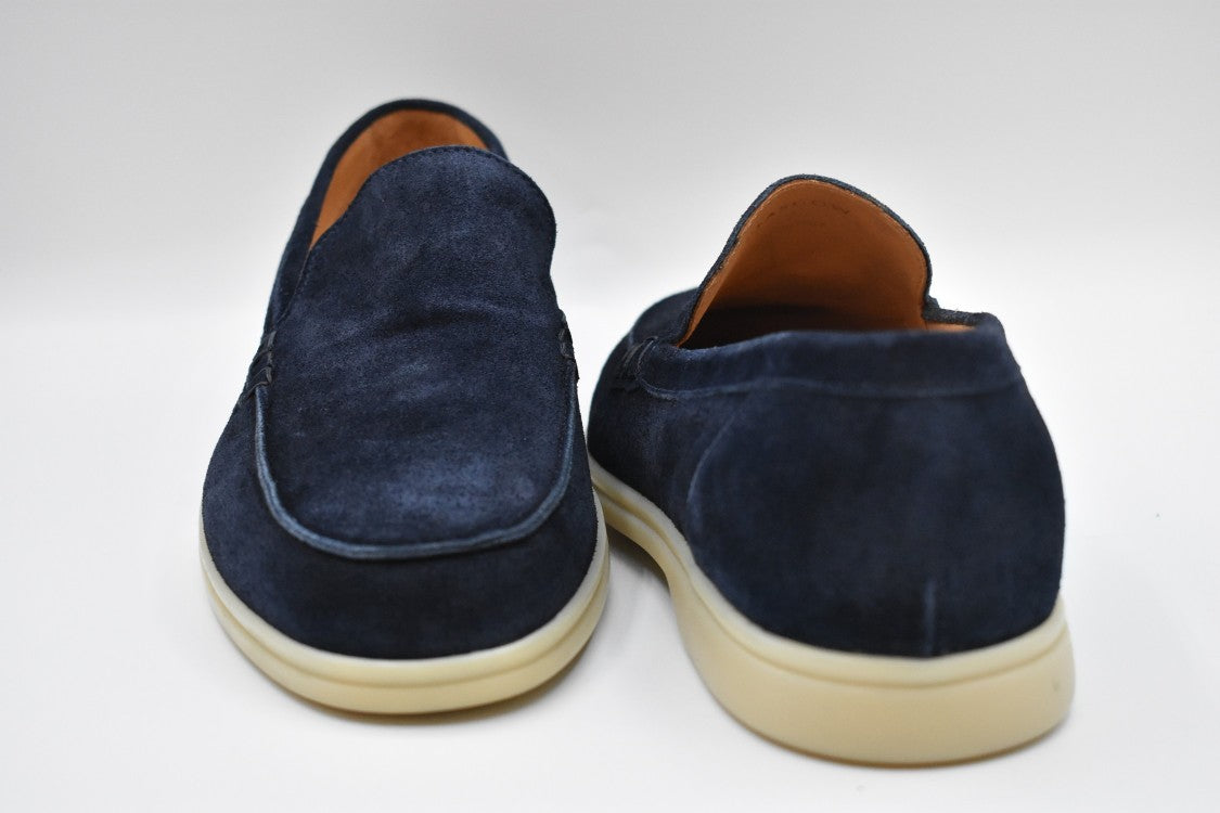 Mille885 Blue Flat Shoes