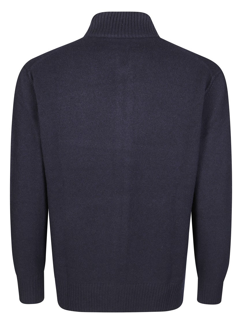 Paolo Pecora Knit Bomber Jacket