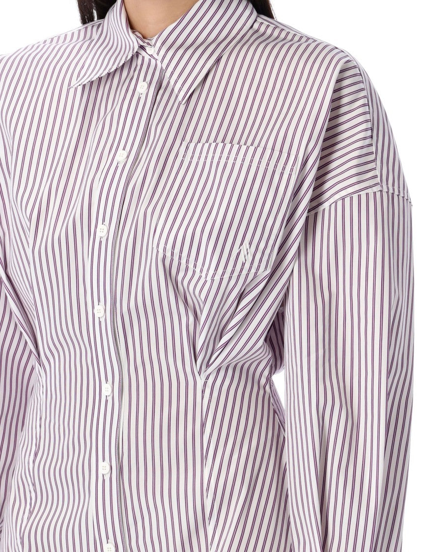 The Attico Popeline Shirt Dress