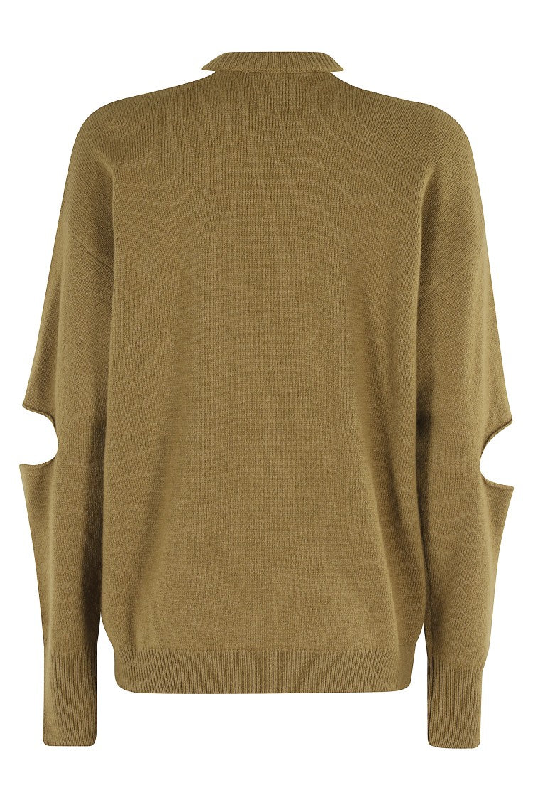 Federica Tosi Cut-Out Crewneck Sweater