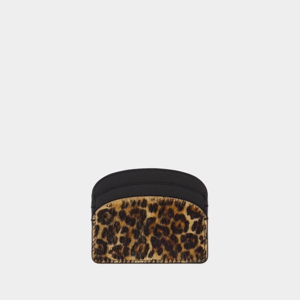 A.P.C. Card Holder - Leather - Printed