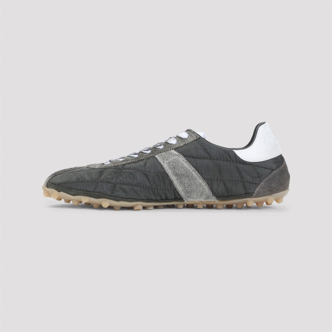 Maison Margiela Sprinters Low Top Green Polyester Sneakers