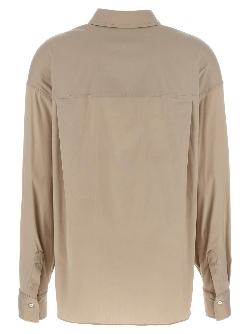 Brunello Cucinelli Monile V-Neck Shirt