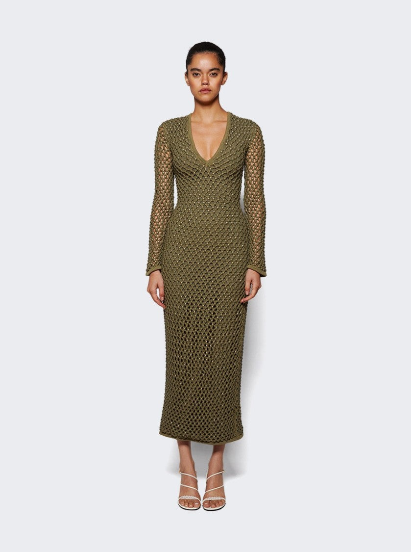 Diotima Nina Gown Bay Leaf