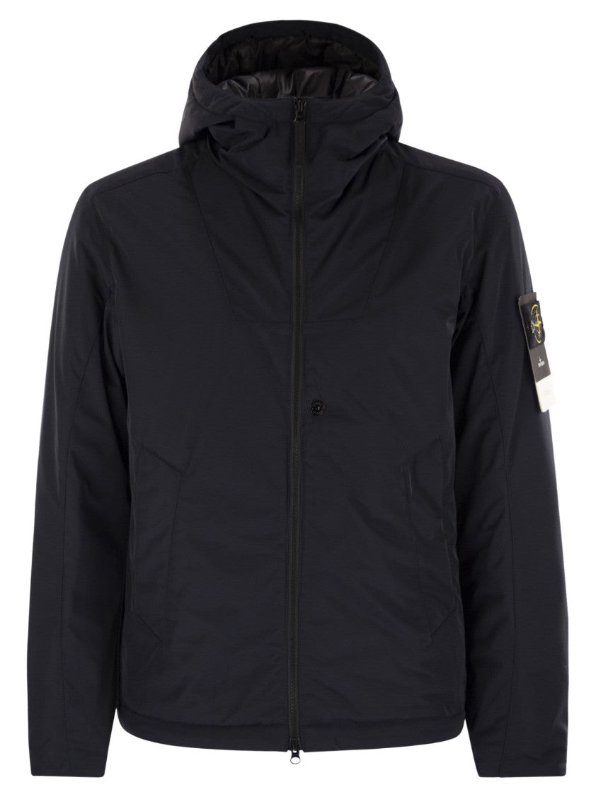 Stone Island Padded Jacket With Hood And Drip-Proof