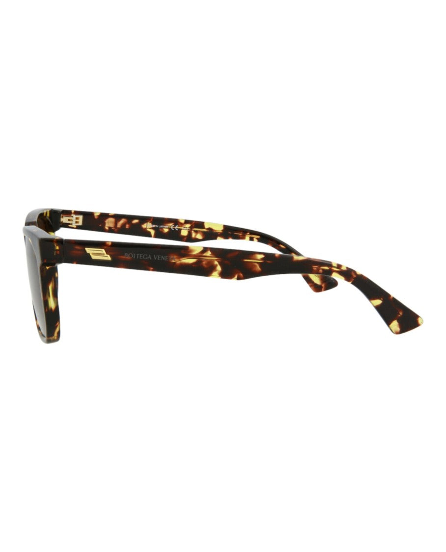 Bottega Veneta Square/Rectangle-Frame Acetate Sunglasses