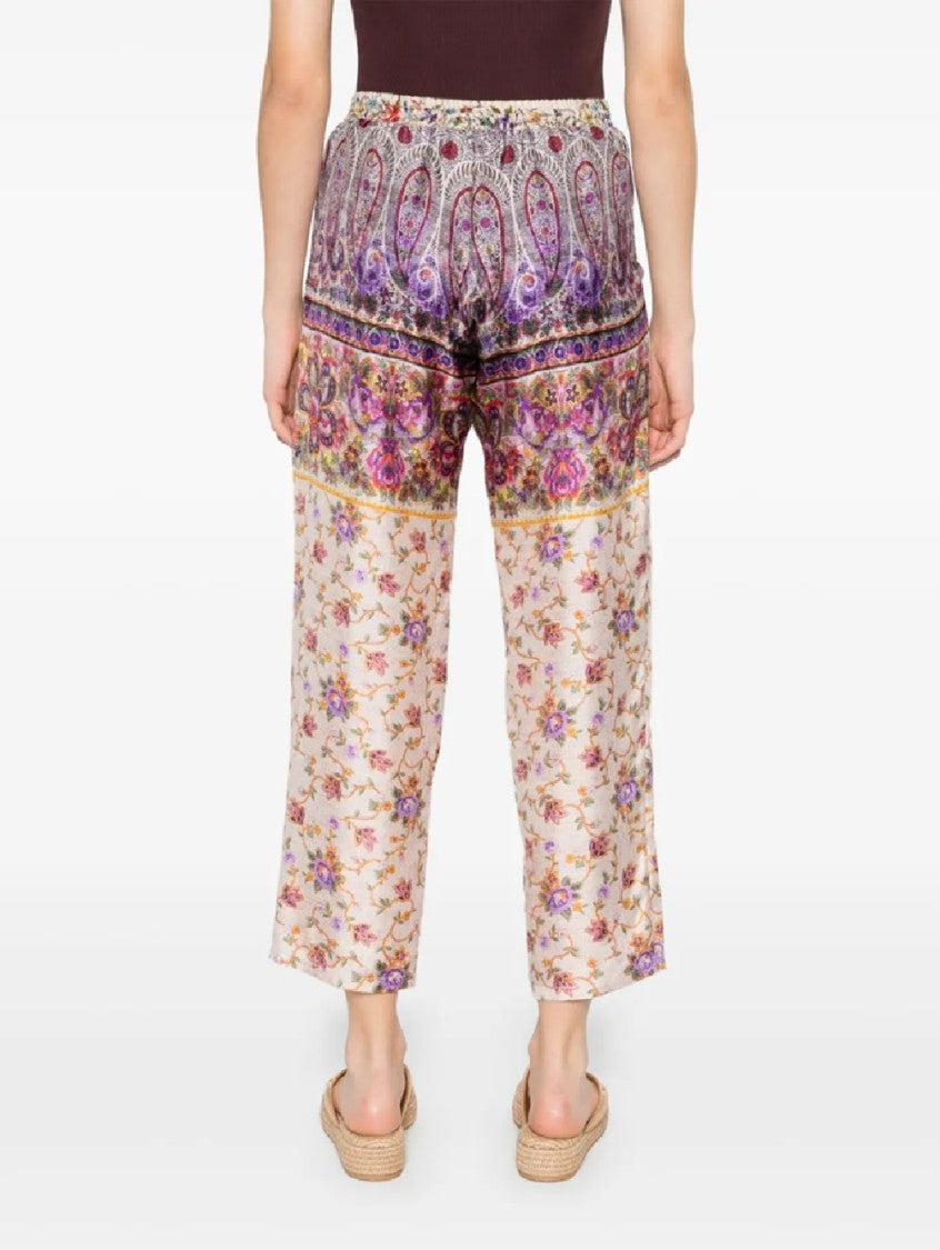 Pierre-Louis Mascia Relaxed-Fit Floral And Paisley Print Trousers