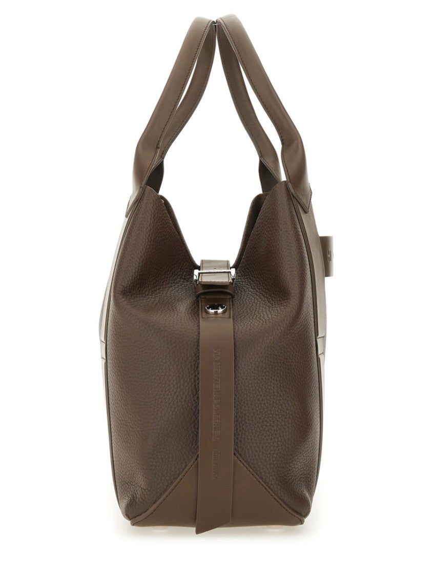 Hogan "Script" Shopping Bag