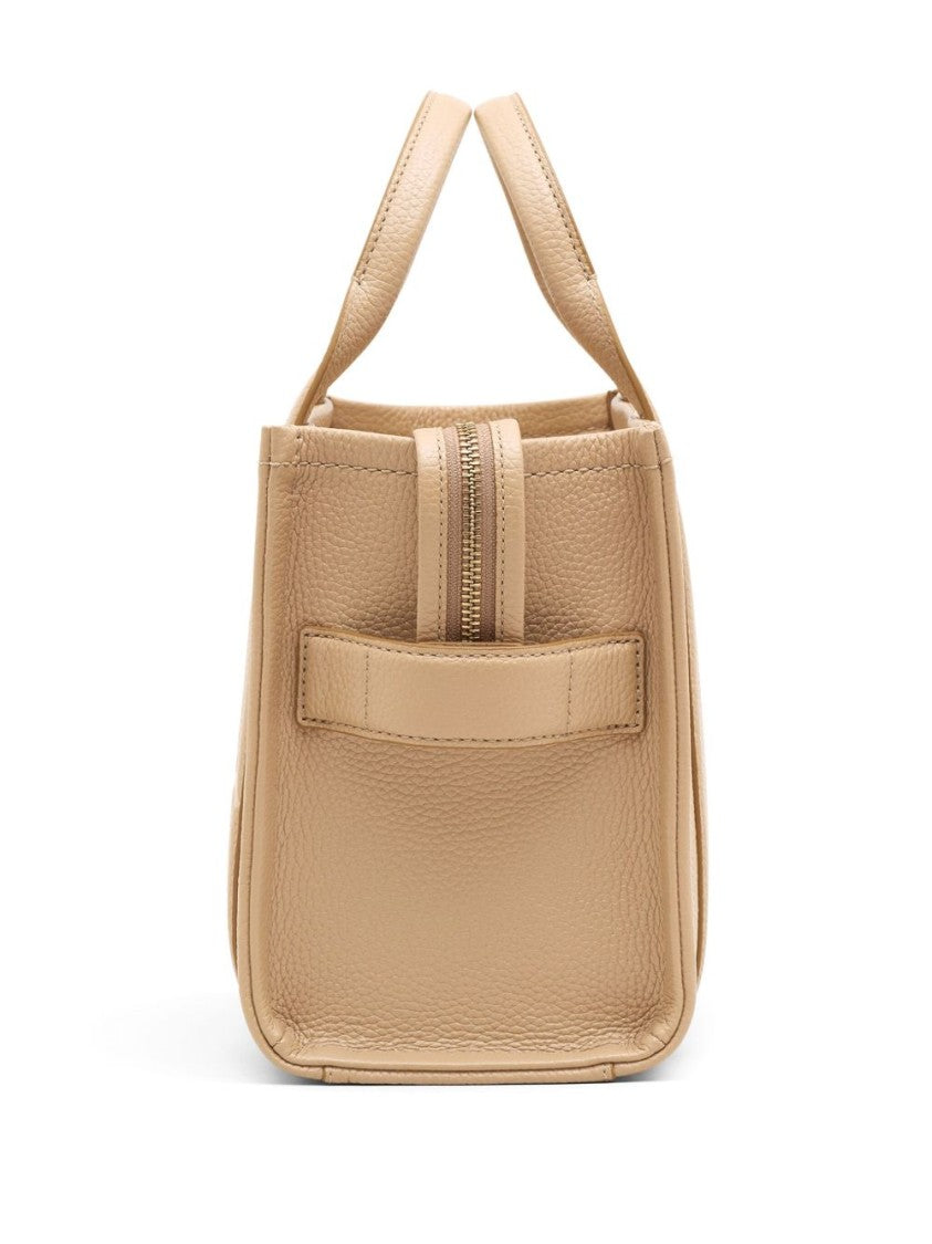 Marc Jacobs Textured Leather Tote Bag With Embossed Branding