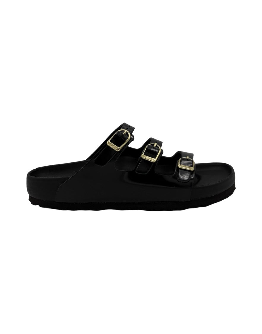 Birkenstock Florida Slide – Polished Leather