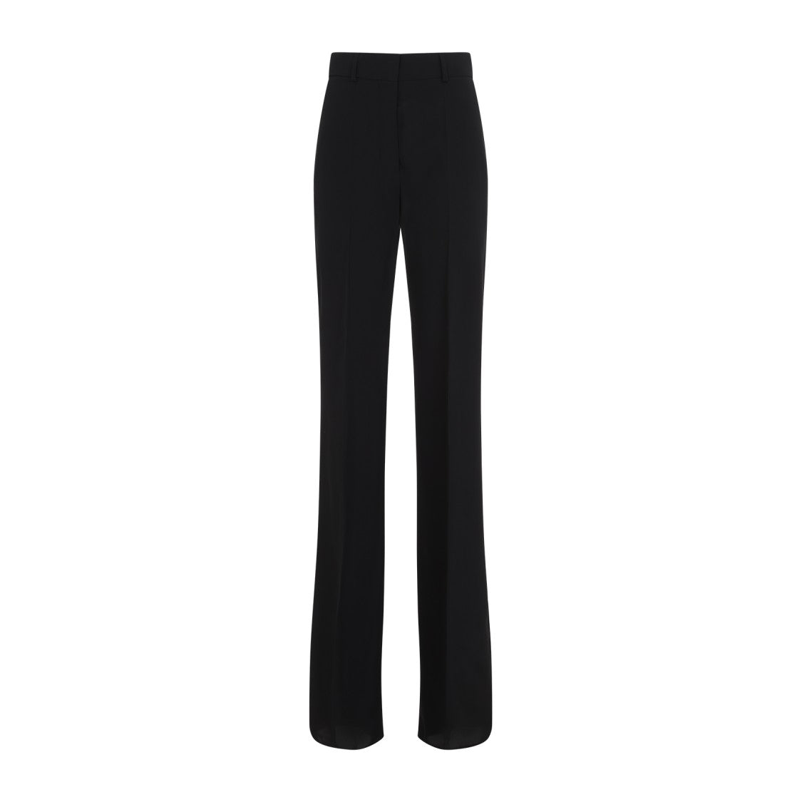 Sportmax Orario Black Viscose Pants