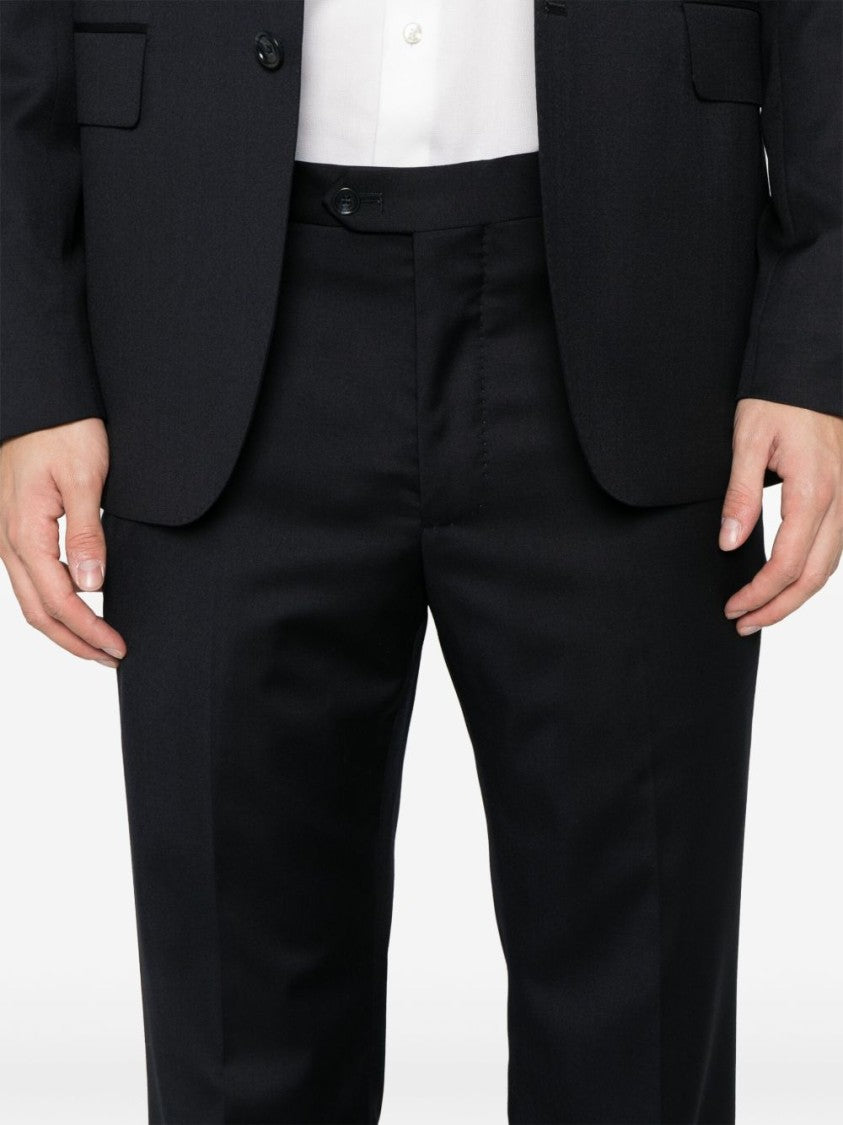 Tagliatore Tailored Prussian Blue Wool Suit