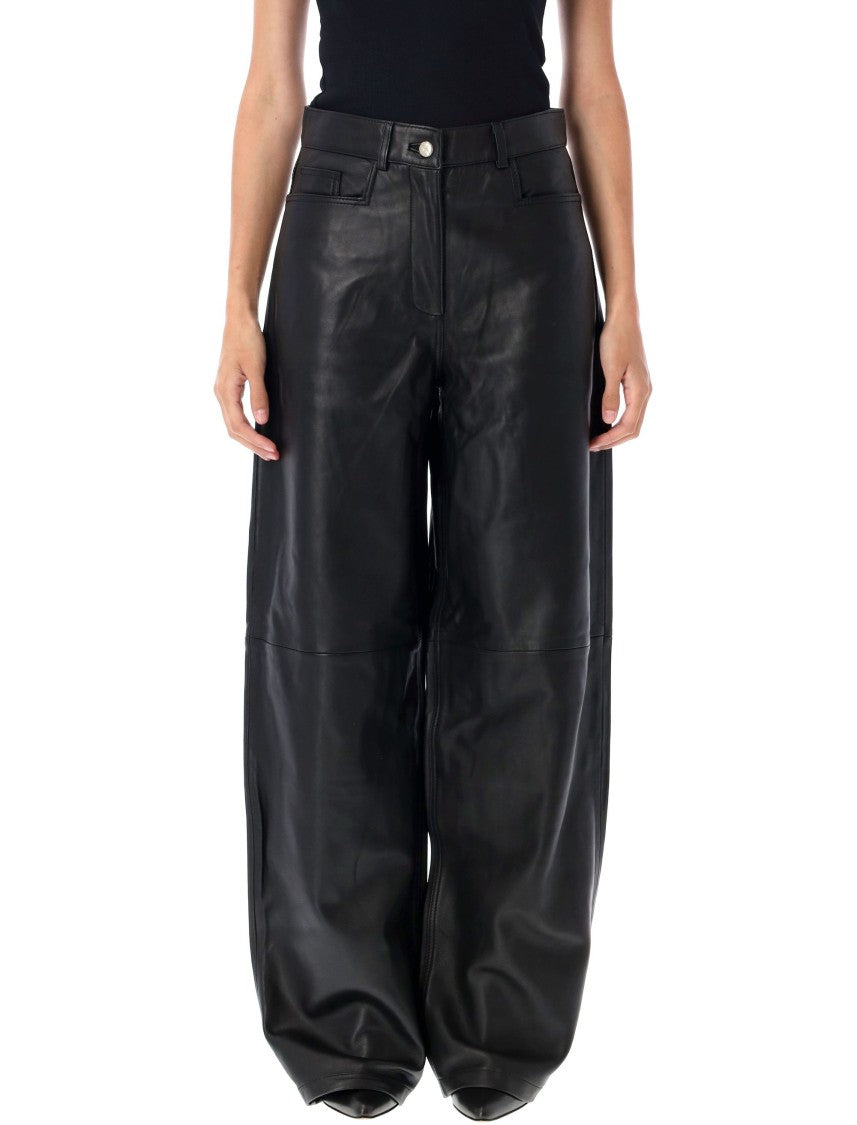 Remain Cocoon Leather Pant