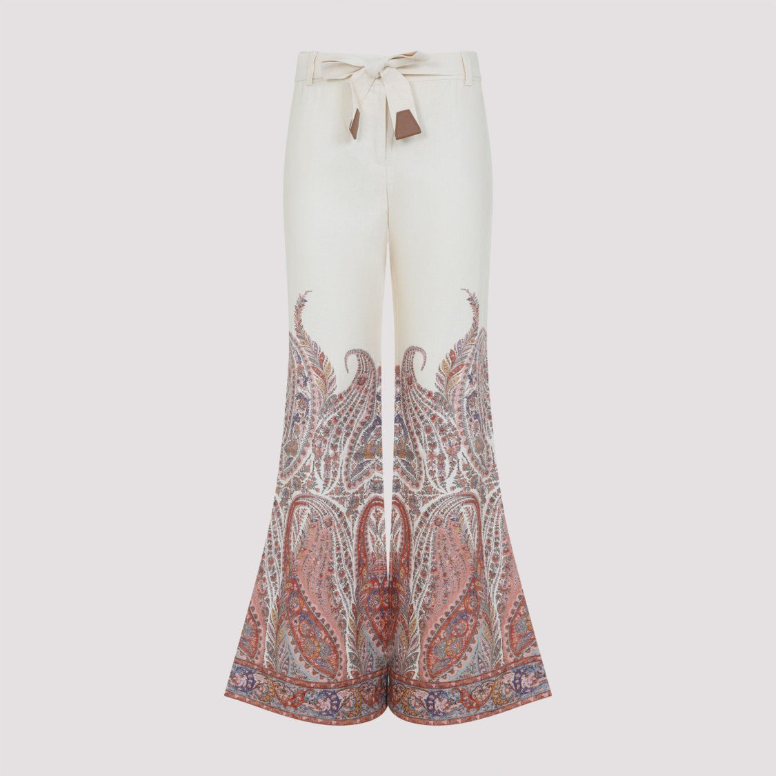 Zimmermann Rhiannon White Linen Pants